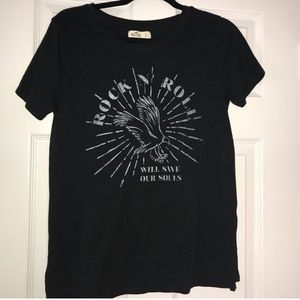 Graphic tee - black and white